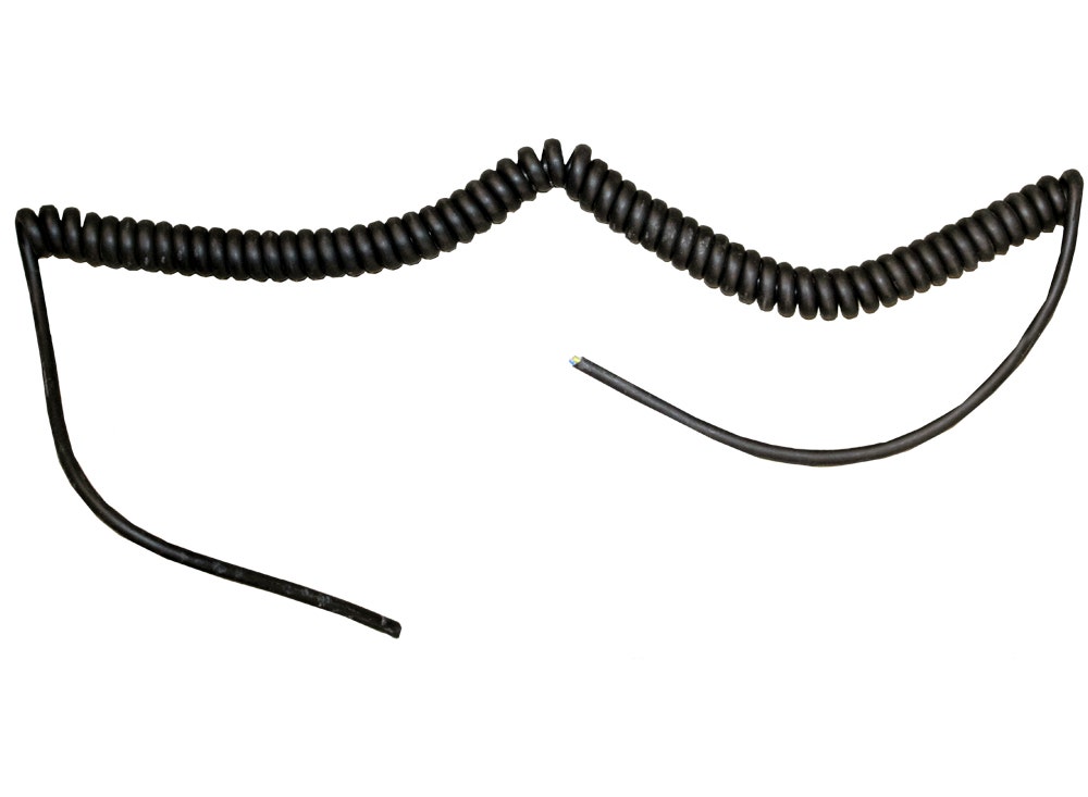 Spiraalkabel 3-aders 300 cm zonder stekkers