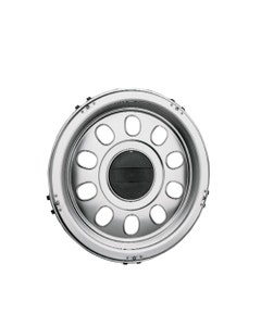 Wielplaat achteras RVS Klemnok bevestiging Ruspa Vinci 22,5 inch