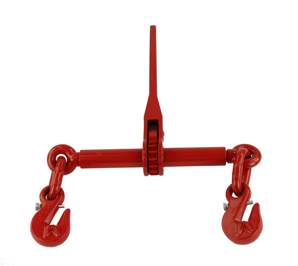 Ratel-/kettingspanner met veiligheidssluiting