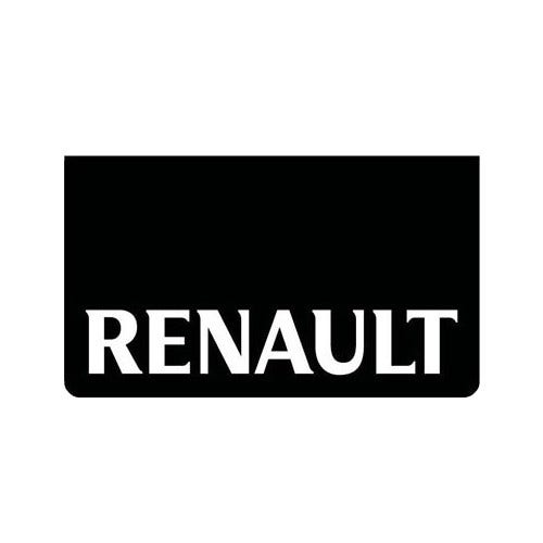 Spatlap Renault voorbumper zwart/wit