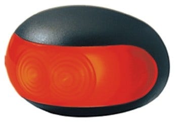 Markeringslamp LED Hella achter opbouw rood 8-28V