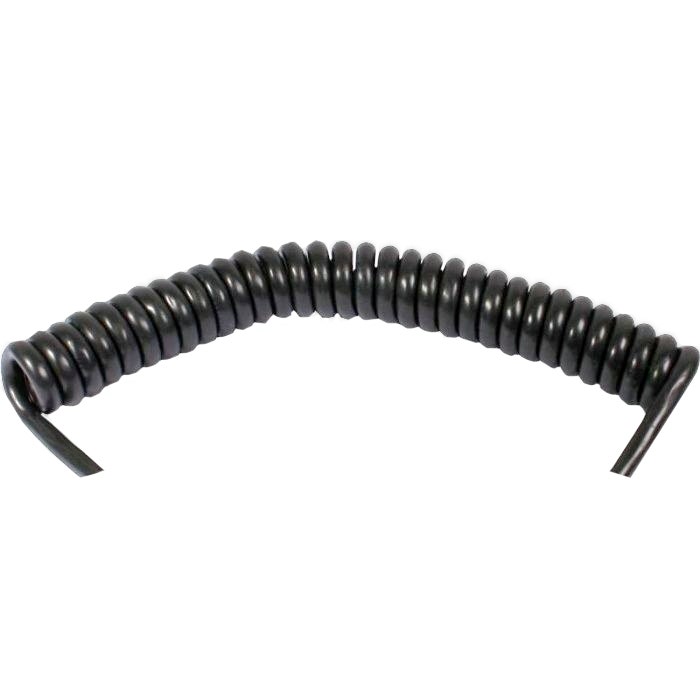 Spiraalkabel 7-aders 960 cm  met stekker