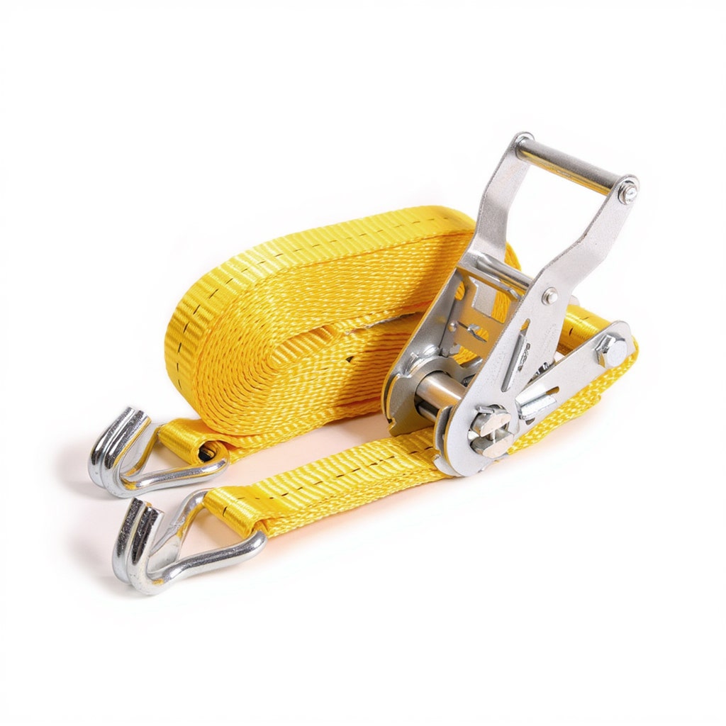 Spanband met spitshaken compleet RVS 1500 daN 5 meter 22 mm