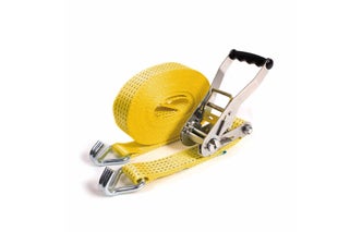 Spanband met spitshaken RVS 2000 daN 9 meter 50 mm