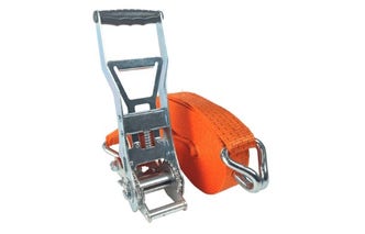 10 Stuks Ratelbanden 8m x 4000kg met Ratel en Haken - 50mm Spanbanden met Ratel - Oranje Ratelband voor Zekeringslast - TÜV/GS Gecertificeerd, volgens DIN EN 12195-2 - KODIAK STRAPS 10 Stuks Ratelbanden 8m x 4000kg met Ratel en Haken - 50mm Spanbanden met Ratel - Oranje Ratelband voor Zekeringslast - TÜV/GS Gecertificeerd, volgens DIN EN 12195-2 - KODIAK STRAPS