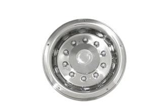 Wieldop Halfdiep achteras RVS 22,5 inch