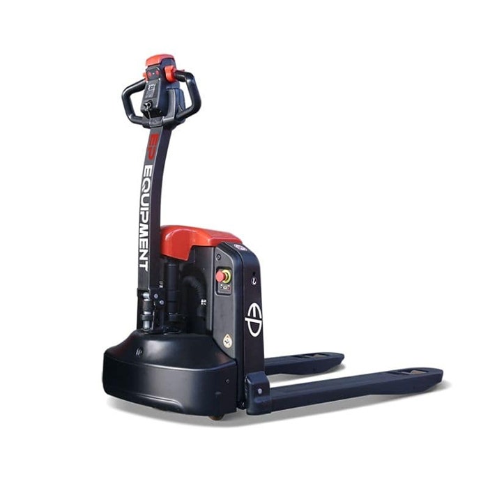 Elektrische pompwagen li-ion, polyurethaan wiel, 115 cm