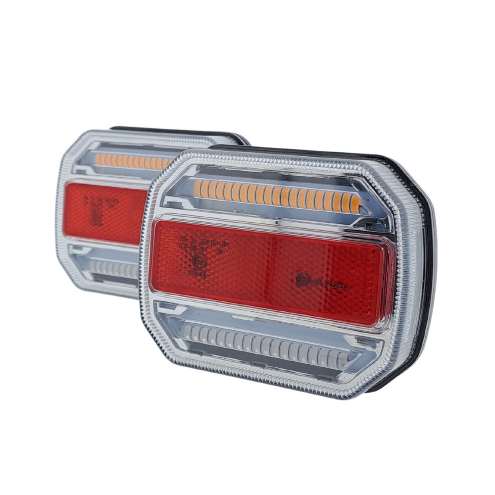 Achterlamp LED Magnetisch/Wireles 12V incl. USB