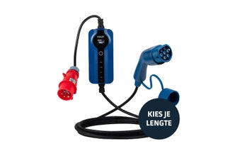 EV laadkabel type 2 16a CEE 3-fase 11kW 8-16a