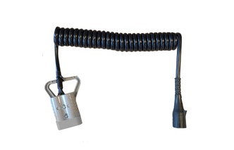 Brad Harrison spiraalkabel laadklep 300 cm Brad Harrison en Clang stekker 350 Ampère