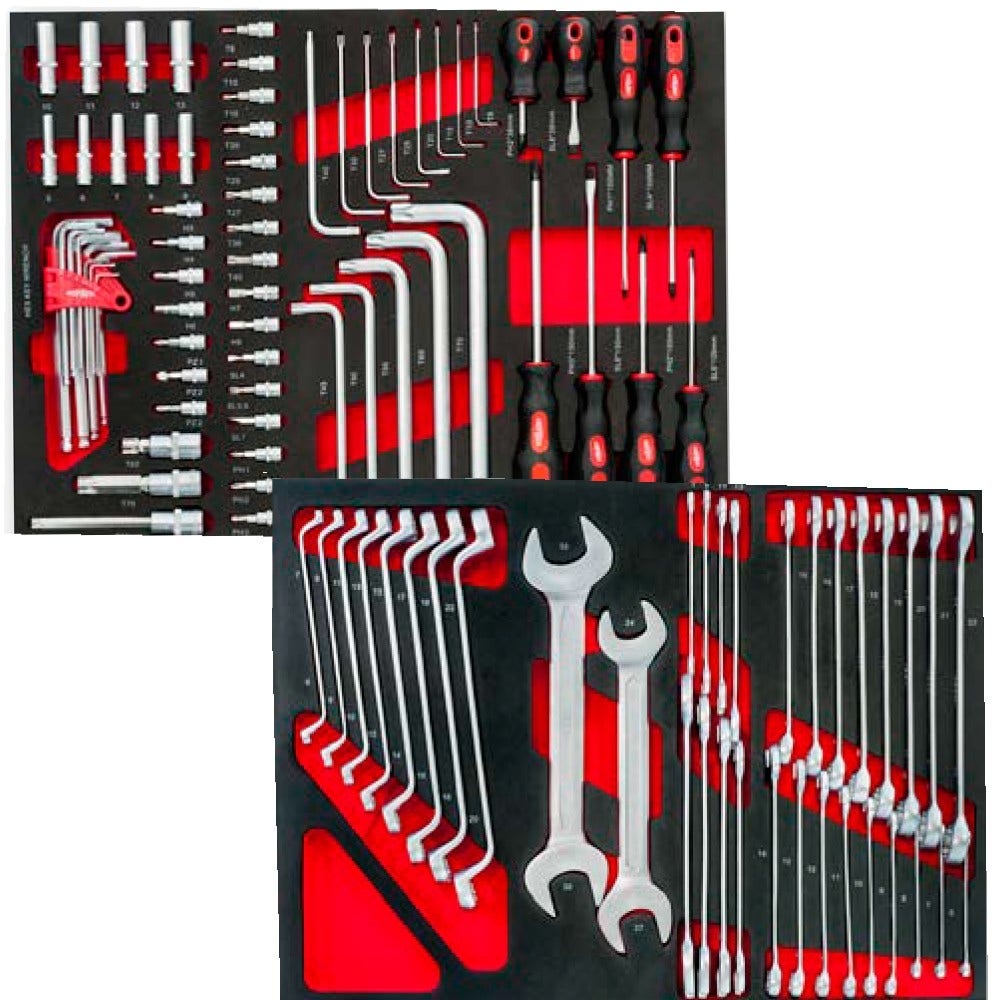 Gereedschapswagen compleet