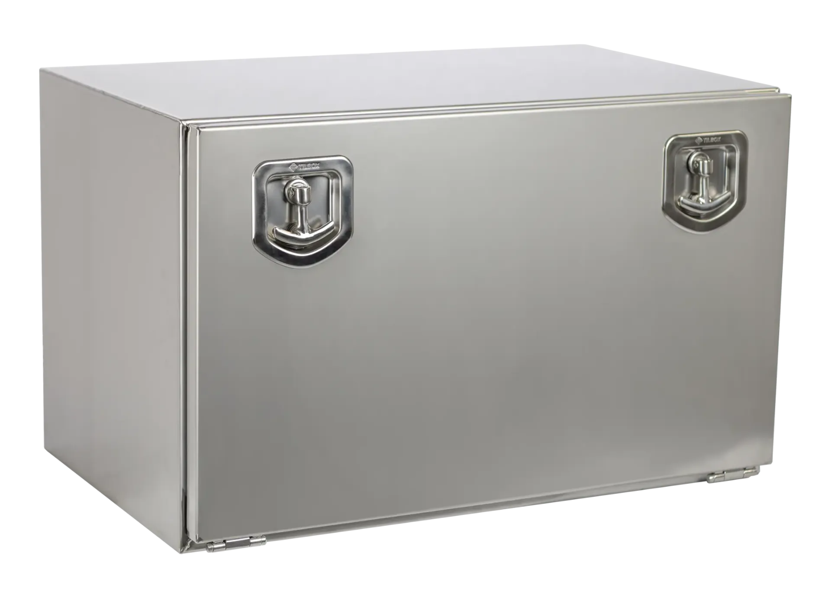 Onderbouwkist RVS mat 1500x600x600mm (BxHxD) Tilbox Kleprand haaks 90°C