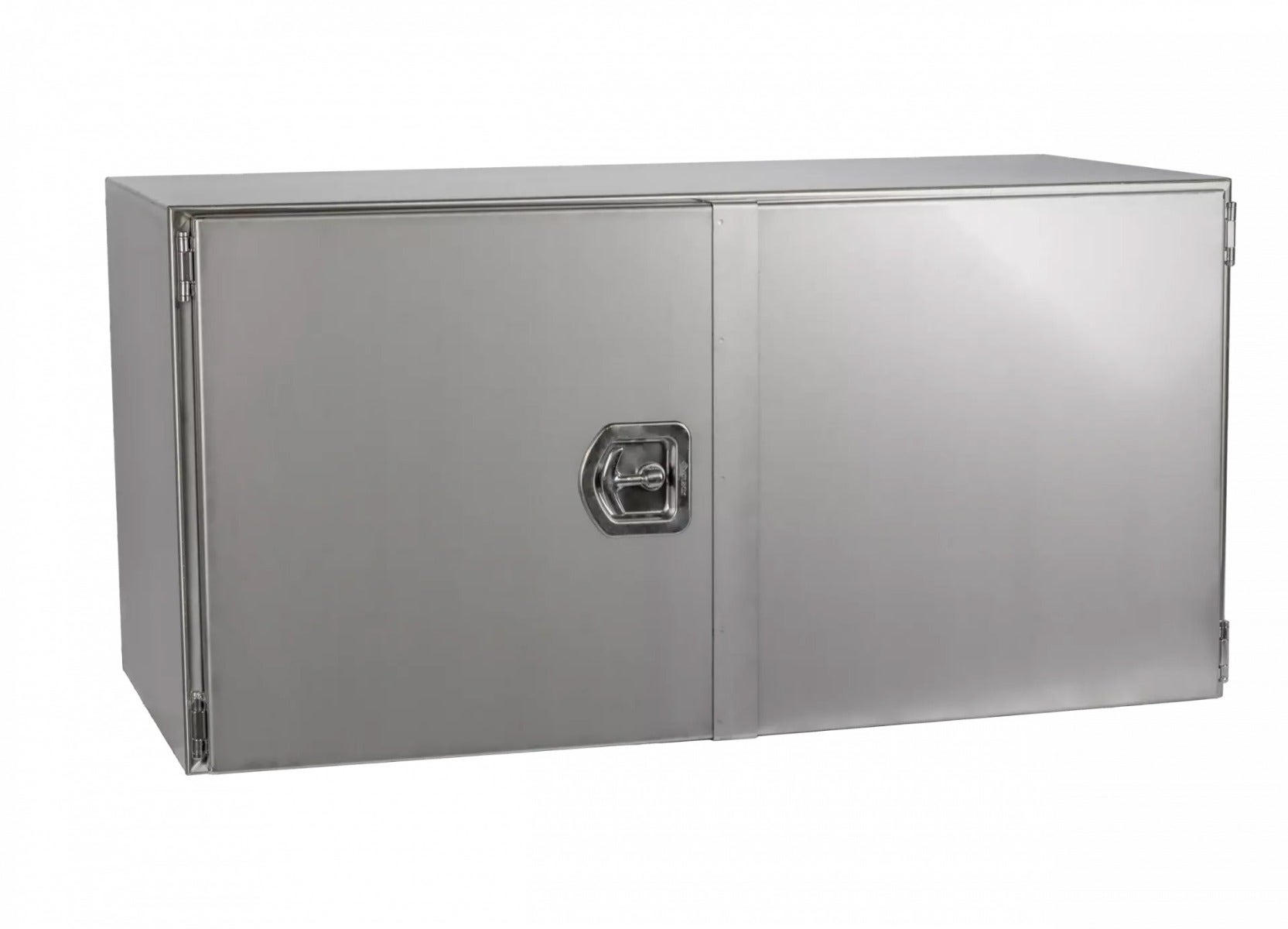 Onderbouwkist RVS 120x60x60 cm overlappende deuren  Tilbox