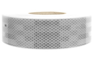 Reflectietape rol 12.5 meter Wit