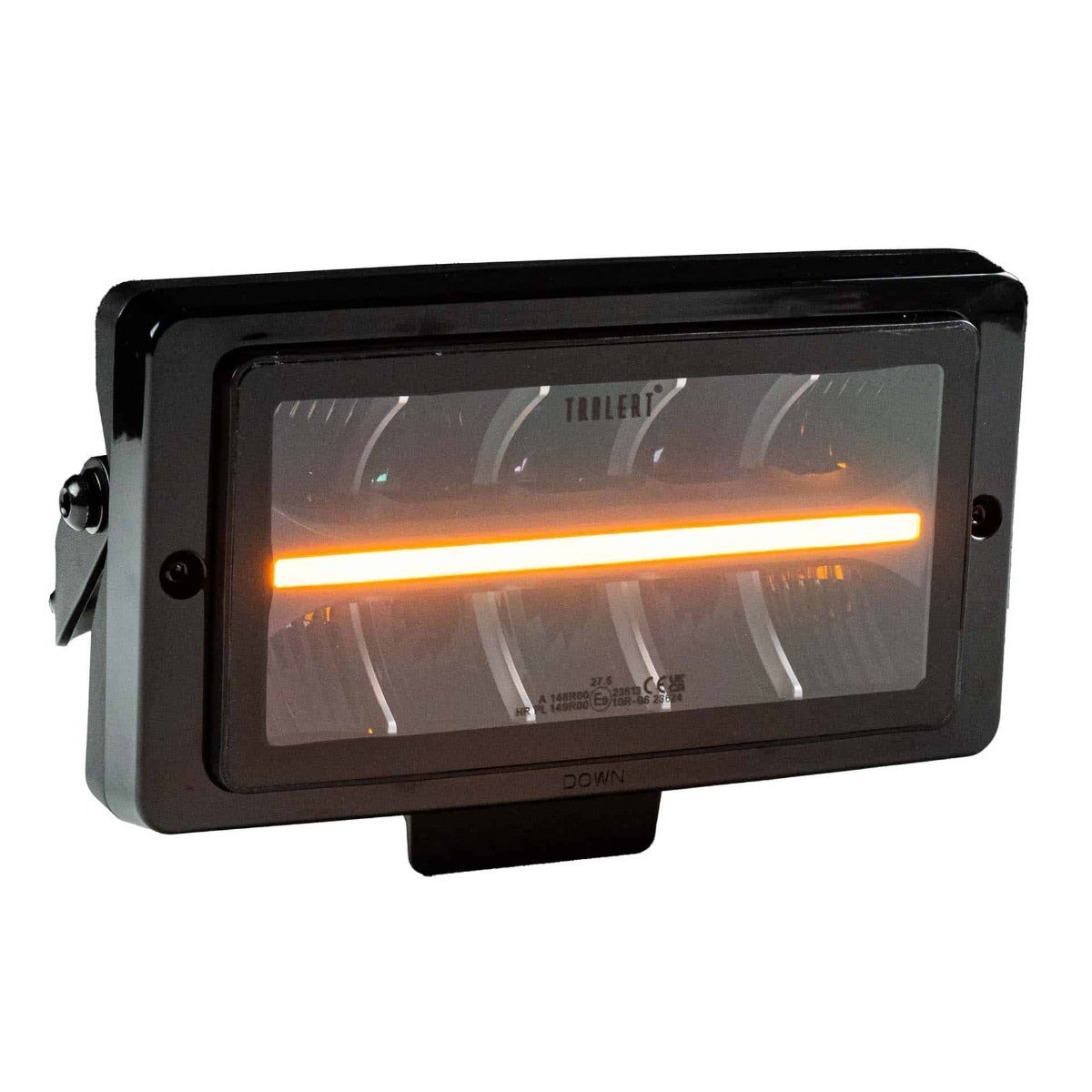 Verstraler LED Tralert Atlas 220 Verstraler Amber-wit 6.000lm