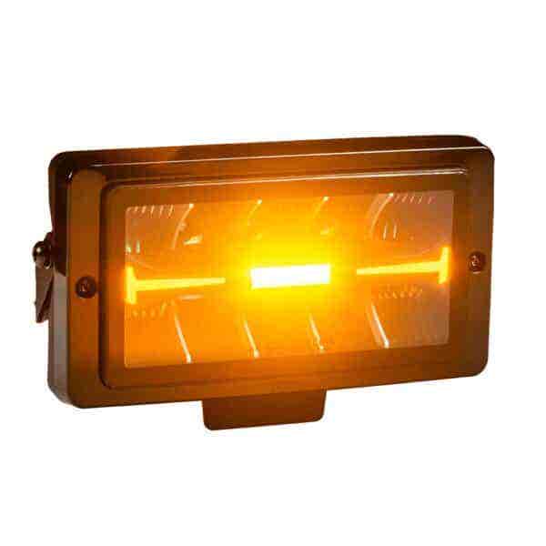 Verstraler LED Atlas 220 Flitser amber-wit 6.000lm