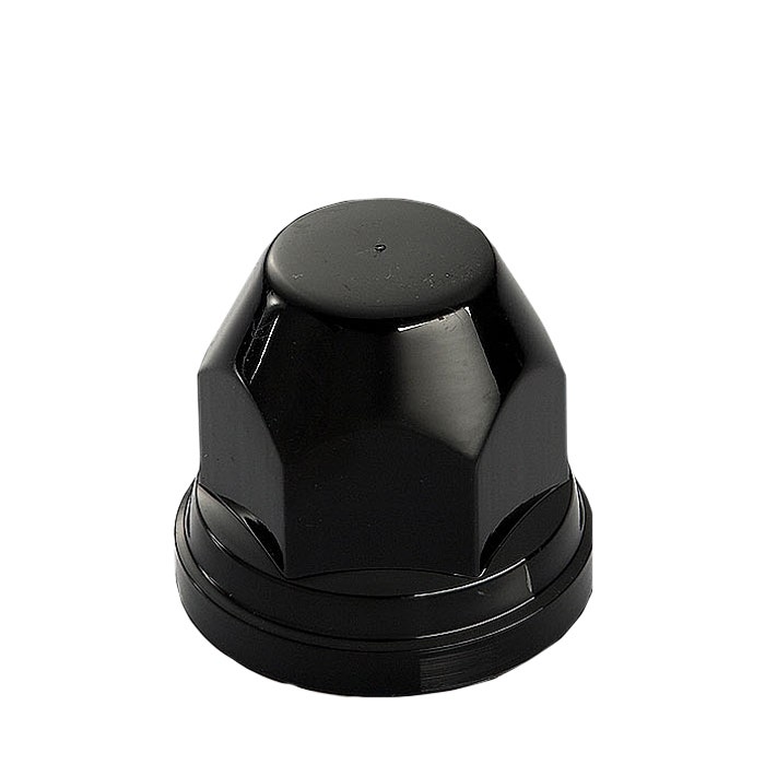 Wielmoerdop Kunststof zwart 32 mm