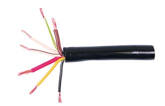 Spiraalkabel 7-aderig 5000 cm zonder stekkers