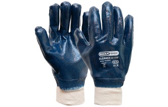 Werkhandschoen OXXA Cleaner M-Trile NBR 50-020 maat 10 blauw/wit