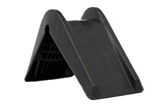 Hoekbeschermer zwart, 210x100x180 mm.