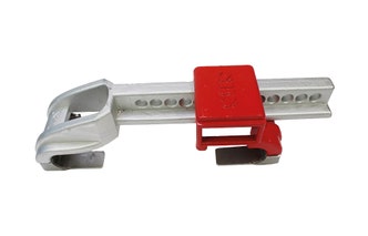 Andis containerslot Heavy Duty Rood zilver