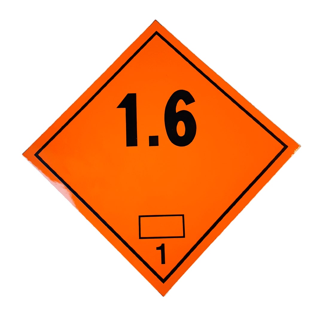 Etiket Explosieve stoffen