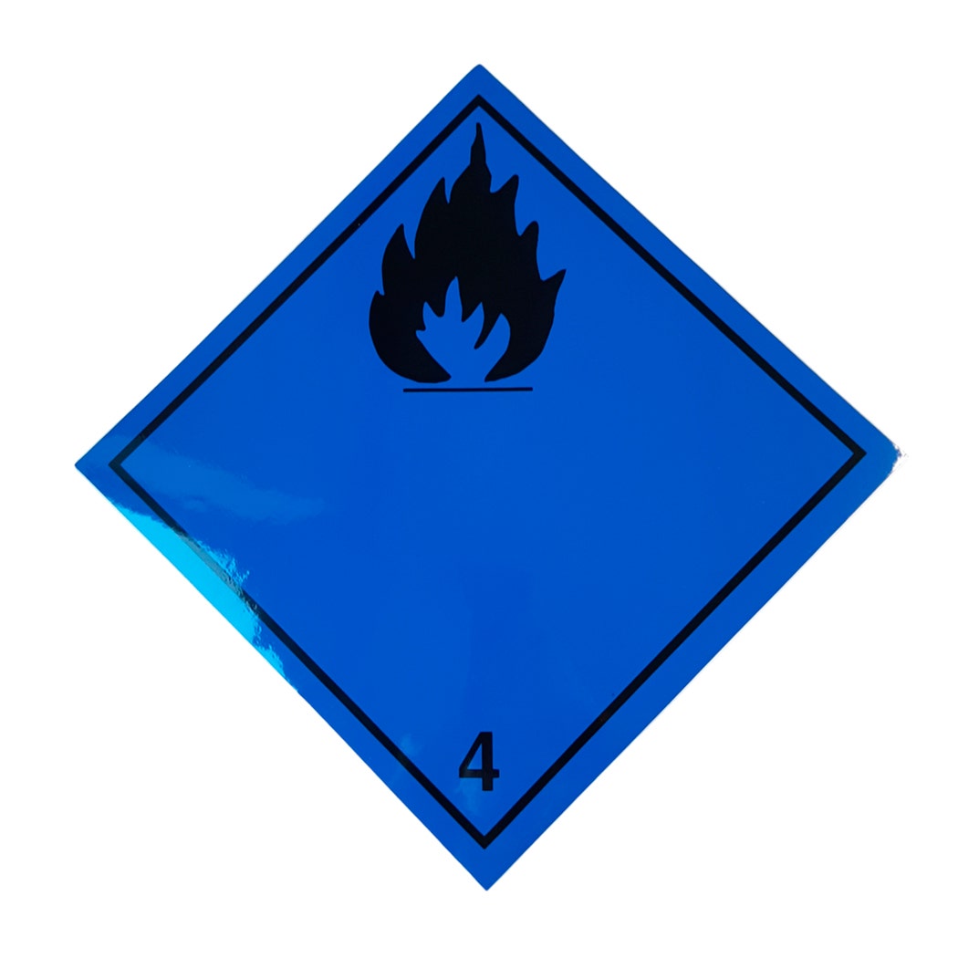 Etiket Brandbaar ICM water