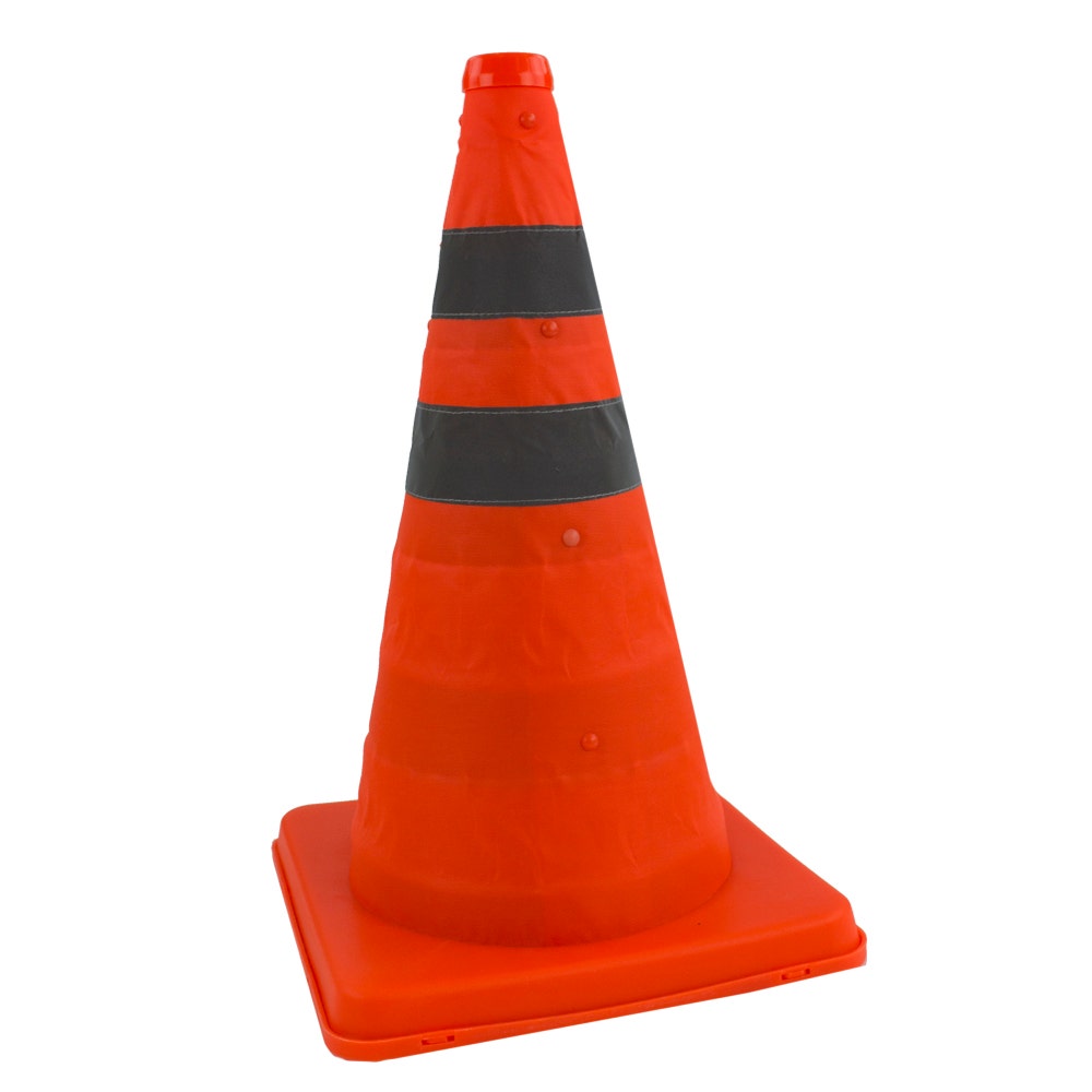 Pion vouwbaar 45 cm oranje