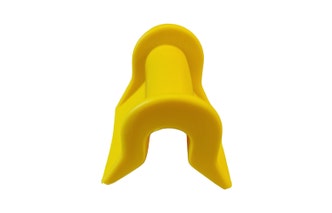 Hoekbeschermer geel, vaten of drums, 60x60x60 mm.