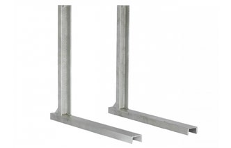 SET à 2 stuks UNP100 steun verzinkt