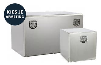 Onderbouwkisten RVS compleet mat met klep 90°C