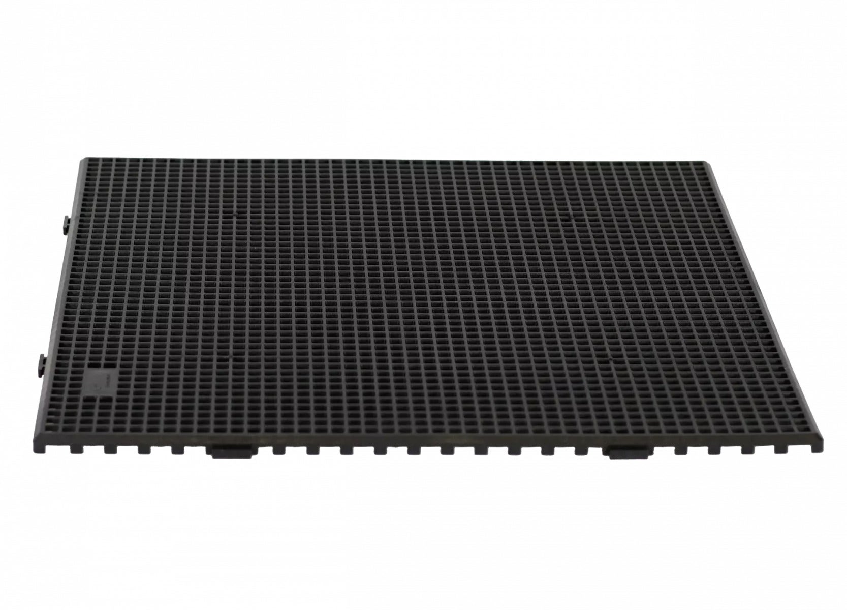 Vloermat gereedschapskist 600x600x15 mm kunststof zwart