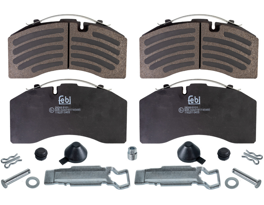 Remblokkenset JOST Axle Systems | Mercedes | Sauer Achsen | Schmitz