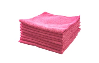Microvezeldoek Roze 10 stuks