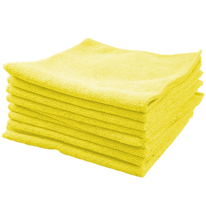 Microvezeldoek Geel 10 stuks