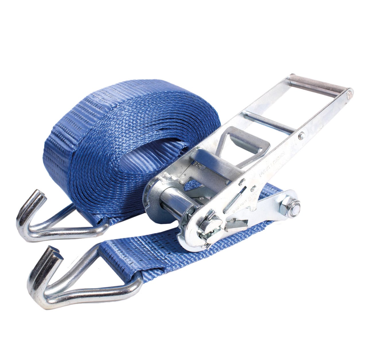 Spanband met ratel en spitshaak 1000 daN 10 meter 75 mm