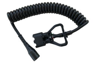 REMA Clang spiraalkabel laadklep 300 cm REMA en Clang stekker