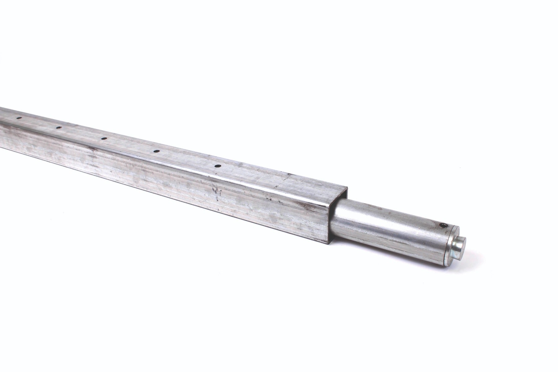 Telescoopstang, 225-265 cm, 400 daN, vierkant verstelbaar, ronde eindstop