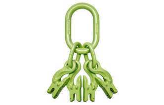 Topschalm met vier inkorthaken, Grade 100