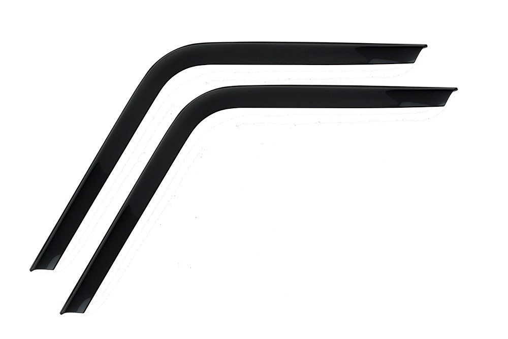 Zijwindschermen. Inclusief clips