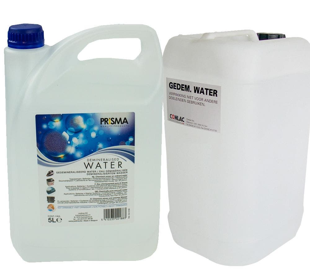 50% image Gedemineraliseerd water