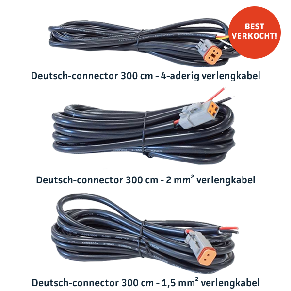 Onze Werklampen van Tralert en de Deutsch-connector 50% image