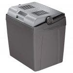 Elektrische koelbox 25 l, stahoogte 2-literfles, USB aansluiting